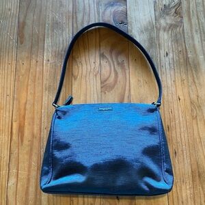 Euro Line Milan Navy Cloth Hand Bag/Shoulder Bag